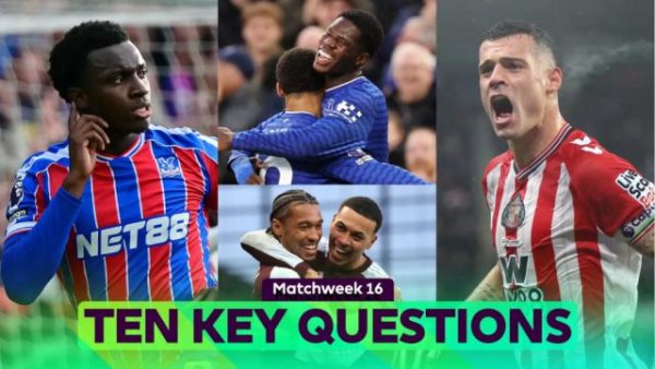 英超年末悬念大爆发：利物浦乱局，曼联迎升沉点，切尔西要崩盘？